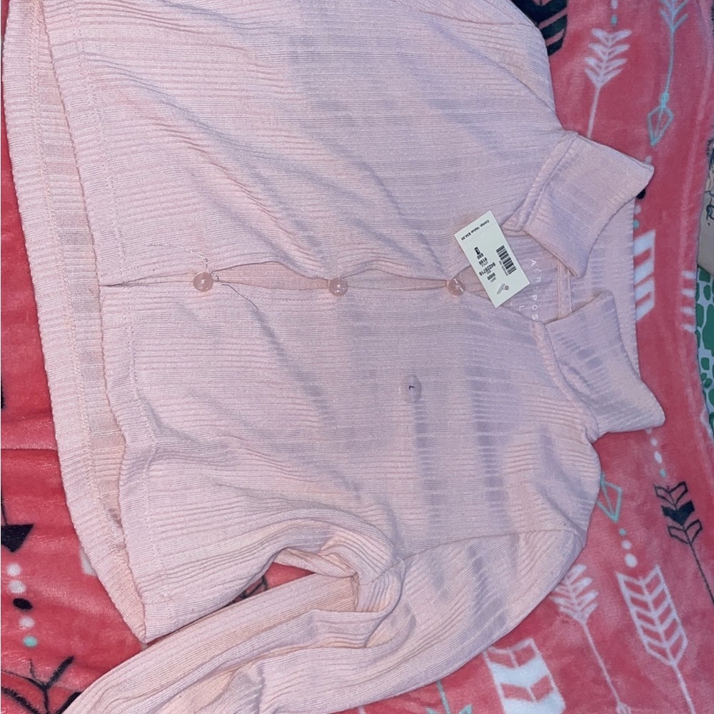 Brand-Aeropostale, Size-Large, Color-Baby pink
